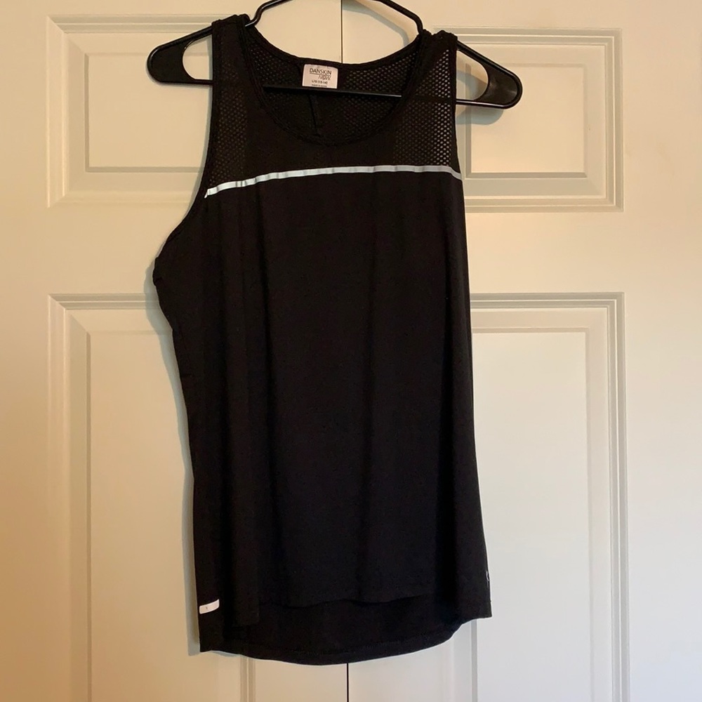 Black tank top